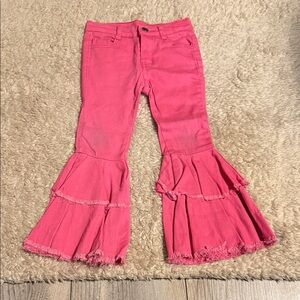 Pink Toddler Bell Bottoms